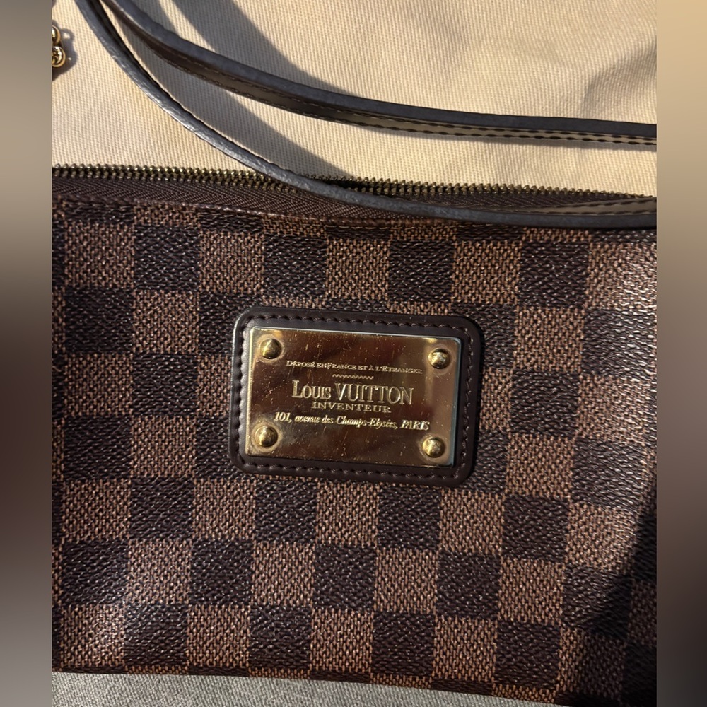 Louis Vuitton Eva Damier Ebene Clutch sophie - Picture 3 of 11